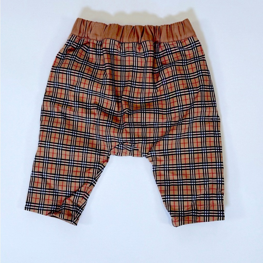 Burberry Tan Plaid 6Month Casual Bottoms